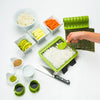 Easy Roll Sushi Maker Kit with various ingredients for sushi preparation including rice, vegetables, and tools.