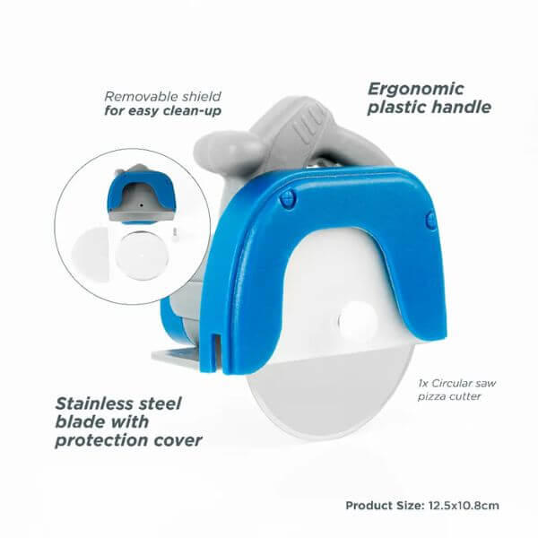 Perfect Dealz Ergonomic Hand Pizza Cutter Wheel