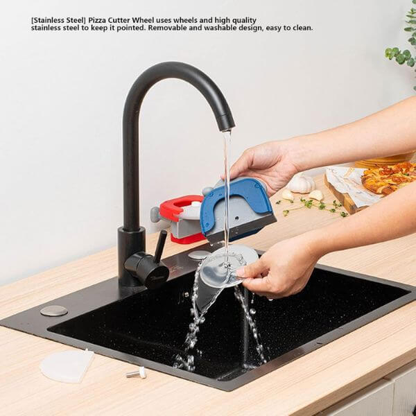 Perfect Dealz Ergonomic Hand Pizza Cutter Wheel