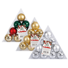 Perfect Dealz Festive Christmas Tree Decoration Balls – 10 Pack
