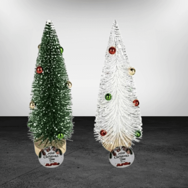 Perfect Dealz Festive Mini Christmas Table Tree with Ornaments ' 20'cm