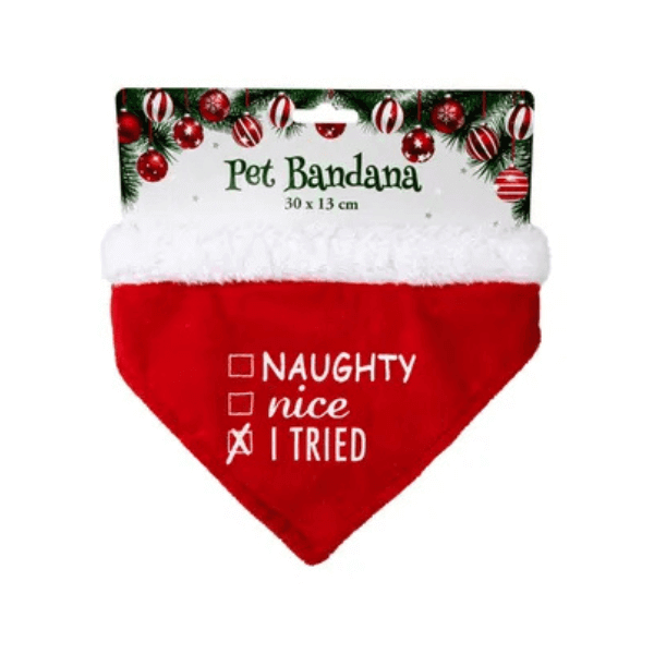 Perfect Dealz Festive Pet Bandana (30 × 13 cm)