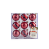Perfect Dealz Festive Santa Ornament Set – 9-Piece Christmas Tree Decorations