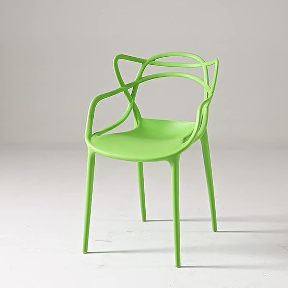 Cafe Replica Master Chair in vibrant green, suitable for cafes and indoor or outdoor dining.