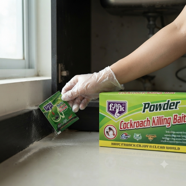 50 Piece Cockroach Control Powder Pack