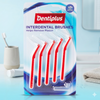 Dentiplus Interdental Brushes 5 Pack shown in packaging, designed to help remove plaque between teeth.