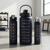 Set of 3 Motivational Water Bottles