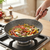 Black Aluminum Non-Stick Frying Pan - 20 cm