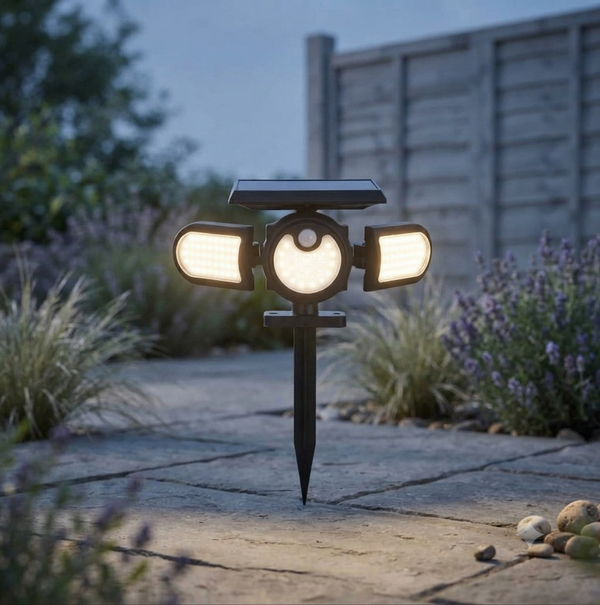 112 LED Solar Induction Lamp