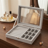 Multiple Compartments Jewelry Storage Box