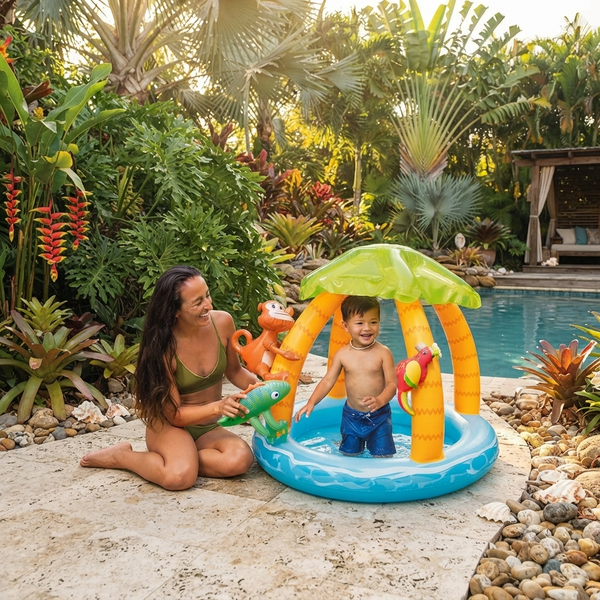 Tropical Island Baby Pool
