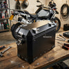 38L Motorcycle Aluminum Alloy Top Box Tail Case