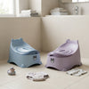 Kids Potty Training Seat with Removable Insert in blue and purple, designed for toddler toilet training at home.