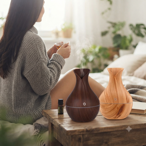Grain Electric Essential Oil Diffuser and Humidifier