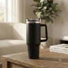 Stainless Steel Vacuum Flask with Straw 900ml