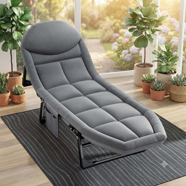 Adjustable Foldable Single Bed