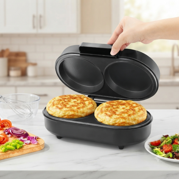 Electric Dual Omelette Maker