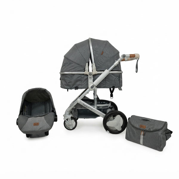 3-in-1 Baby Stroller with Car Seat and Travel Bag