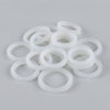 Sealing Ring Set assortment featuring various sizes of white sealing rings for mechanical connections.