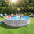 4.7m Round Prism Frame Pool