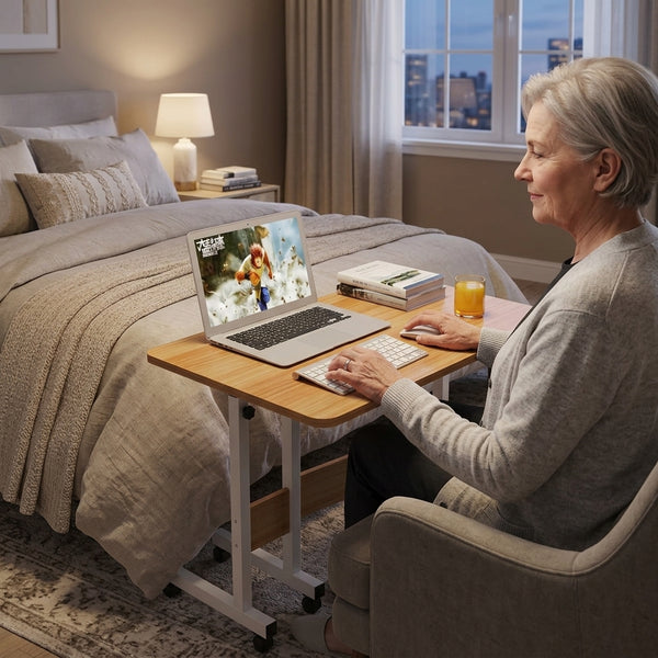 Movable Bedside Lifting Laptop Table