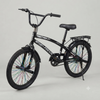 20-Inch Freestyle BMX Bicycle with Rear Carrier