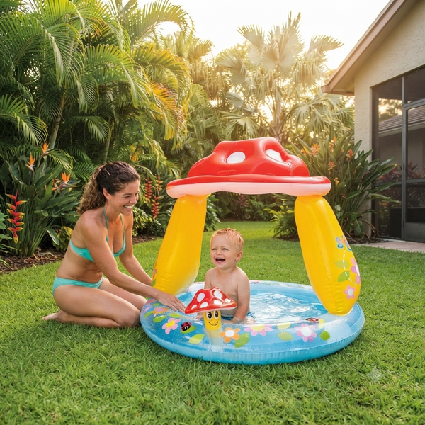 Baby Mushroom Paddling Pool