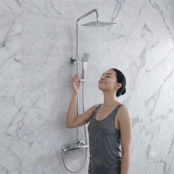 Stainless Steel Thermostatic Shower System