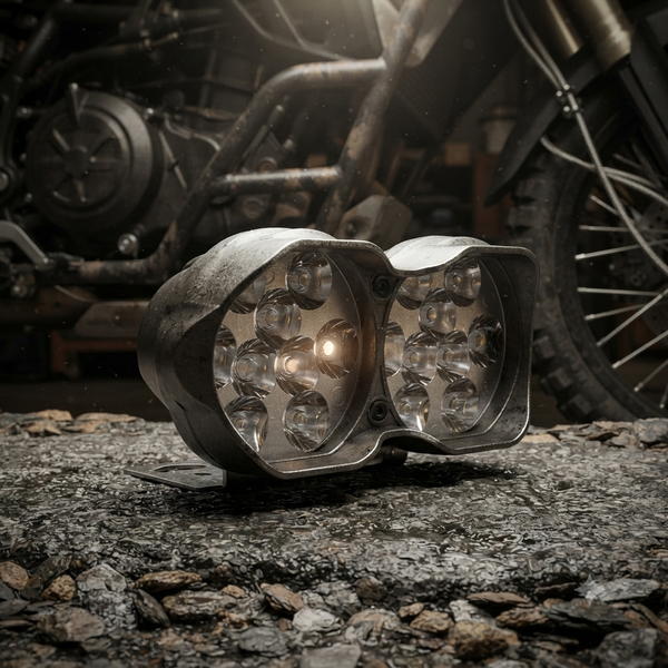 Motorcycle Spotlight External LED Headlight