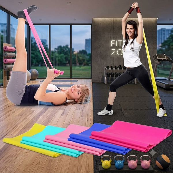 Rubber Elastic Resistance Exercise Band