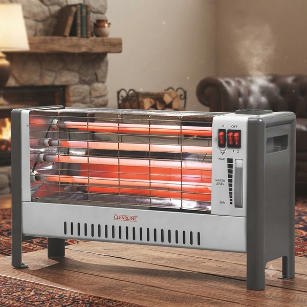 4 Quartz Tubes Heater with Humidifier