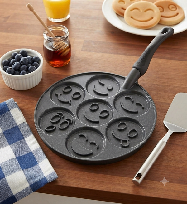 Smiley Face Pancake Pan