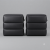Versatile PU Leather Footstool Ottoman for Any Room