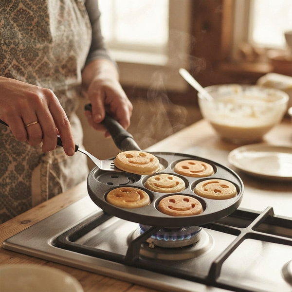 Smiley Face Pancake Pan