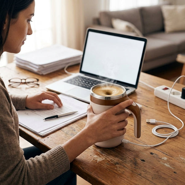 Automatic Magnetic Stirring Coffee Mug