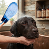Deep Cleaning Pet Brush Glove with Hose