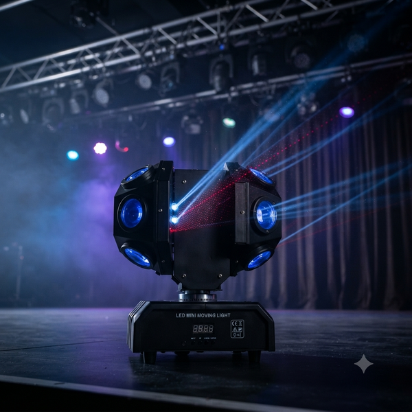 Double Ball Beam Laser Moving Head