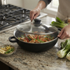 32cm Non-Stick Wok Double Handle with Lid