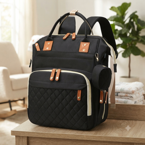 Multi-Functional Baby Diaper Bag & Bed