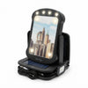 Travel Solar Light with Makeup Mirror and Solar Power Bank
