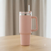 Stainless Steel Vacuum Flask with Straw 1.2L