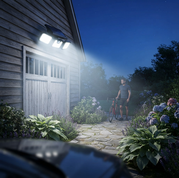 Split Solar Wall Lamp