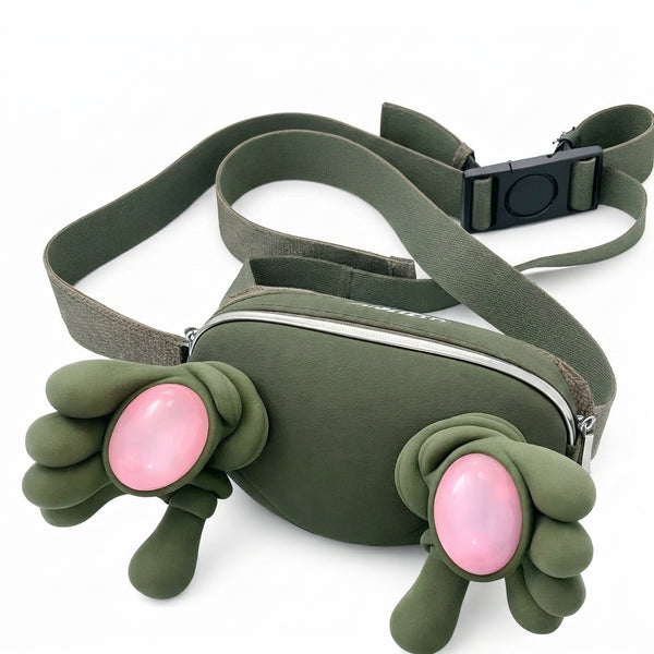 Monster Design Belt Bag with playful creature-inspired design and adjustable strap.