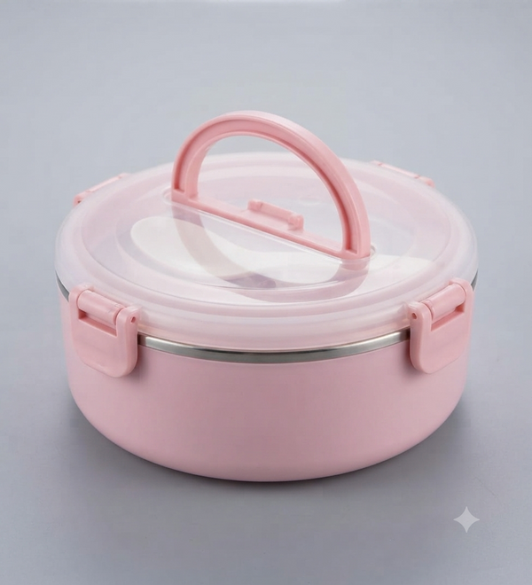 Round Lunch Box Container