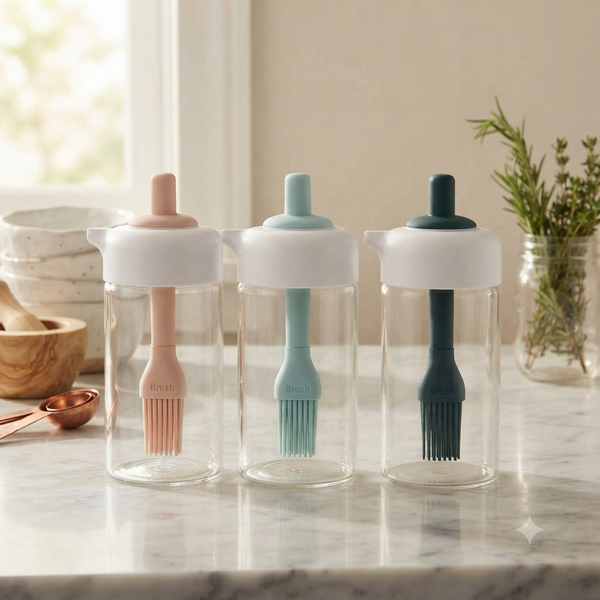 2 in 1 Condiment Jar