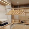 Set of 10 Wooden Hangers