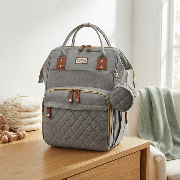 Multi-Functional Baby Diaper Bag & Bed