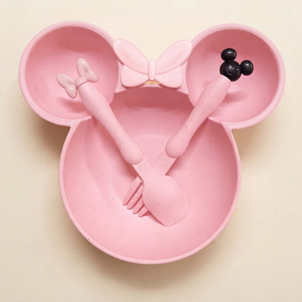 Set of 3 Butterfly Bowl for Toddlers