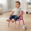 Cartoon Design Baby Chair with Metal Backrest Frame