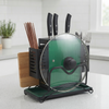 Knife Storage with Cutting Board Holder